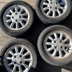 値下げしました！スズキ　ラパン純正ホイール4本セット