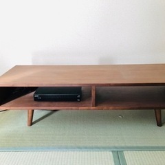 テレビ台 ウォールナット テレビボードの画像