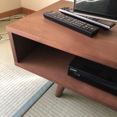 テレビ台 ウォールナット テレビボードの画像