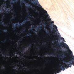 ◆500円◆スヌード◆黒のマフラー◆洗濯可◆美品◆の画像