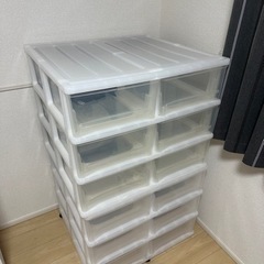 チェスト　プラスチックチェスト　タンス　収納　2個