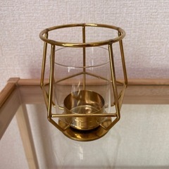 【取引中】IKEA サイドテーブル　ガラスの画像