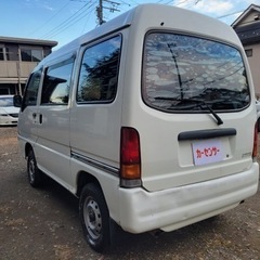 総額14,8万円　スバル　サンバーバン　マニュアル　車検2年付き　AC付きの画像