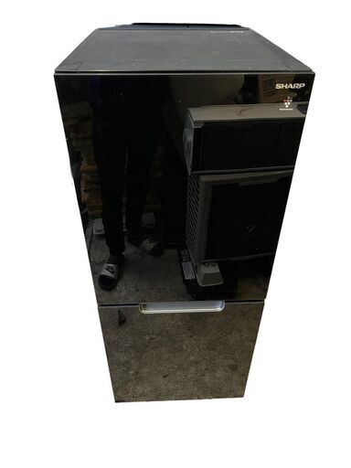 SHARP シャープ SJ-GD15G-B ノンフロン冷凍冷蔵庫 152L 2021年製 動作確認済 美品　直接引取大歓迎‼　地域限定有料配送サービスあり‼