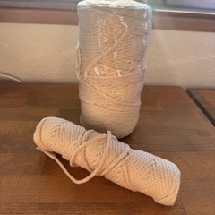 【あげます】マクラメ編み　紐　ロープ