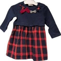 スラップスリップ チェック ワンピース