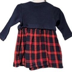 スラップスリップ チェック ワンピースの画像