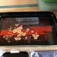 新品★高級お盆・お膳の画像