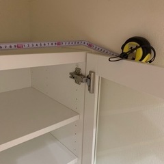 【美品】IKEA キッチン棚　ホワイト　キッチン収納　手渡し限定　の画像