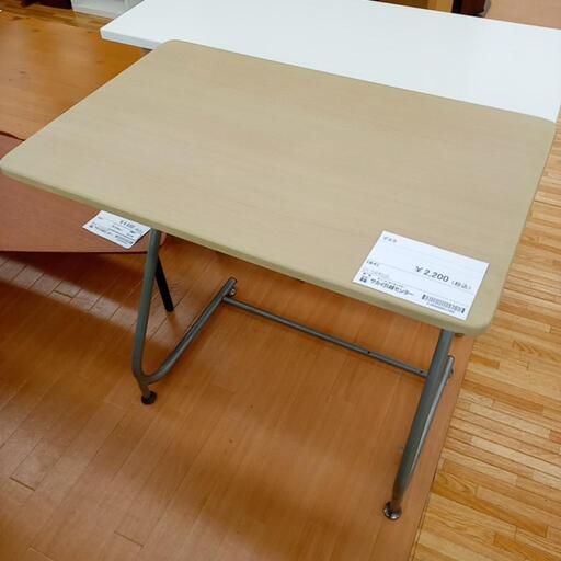 ★ジモティ割あり★ デスク　ナチュラル　クリーニング済　YJ1189