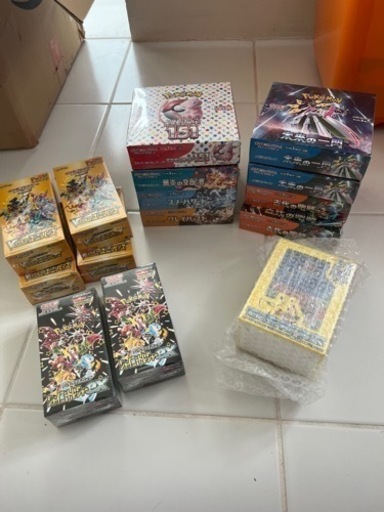 【取引中】ポケモンカード　ボックス　未開封　シュリンク付き　横浜デッキ