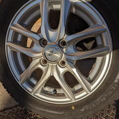 155/65R14スタットレス付アルミホイールセット