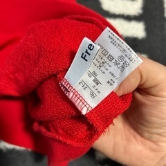 150センチ　実物は暗い赤です。の画像