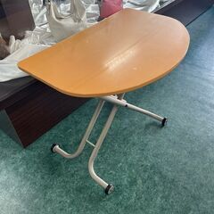 ガルト ハイグロスリフトテーブル 昇降式 売れ筋 LT-cuteキュート 高さ調節可能 白 中古