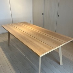 【明日の午前まで！値下げ！】IKEA イッペルリグ ダイニングテーブル