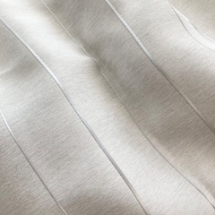 ニトリ　カーテン　グレー（レースカーテン付き）