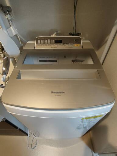 【24/1/12～19に引取可能な方限定】Panasonic パナソニック 洗濯乾燥機 NA-FW80S5 2017年製 動作確認済み