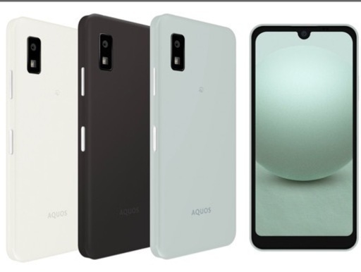 新品　AQUOS wish3 色、ブラック　A302SH