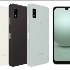 新品　AQUOS wish3 色、ブラック　A302SH