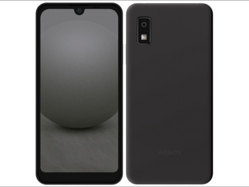 新品　AQUOS wish3 色、ブラック　A302SH