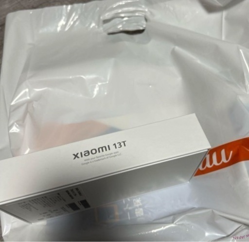 【新品、未使用品】シャオミ　13t ブラック　Xiaomi