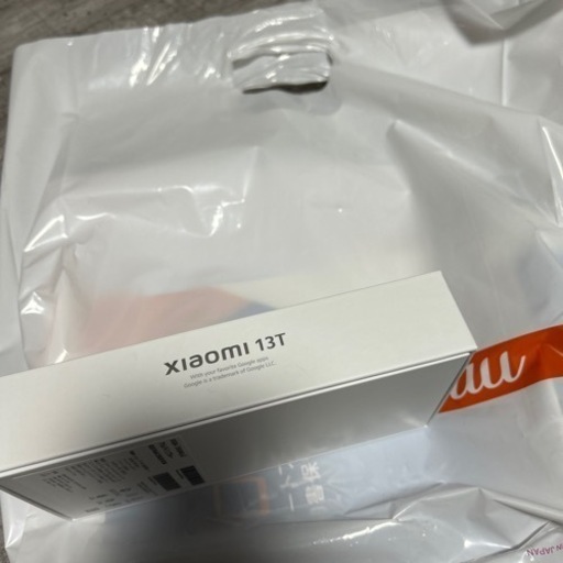 【新品、未使用品】シャオミ　13t ブラック　Xiaomi