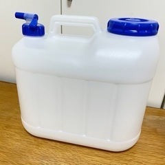 美品！ウォータータンク　ジャグ　20リットル　キャンプ　災害用にの画像