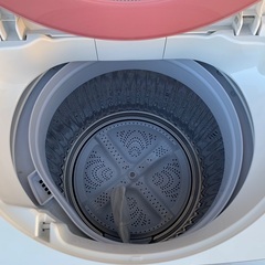 2016年製 【地域限定 送料無料】シャープ 6kg洗濯機 ES-GE60R-P R5-0268の画像