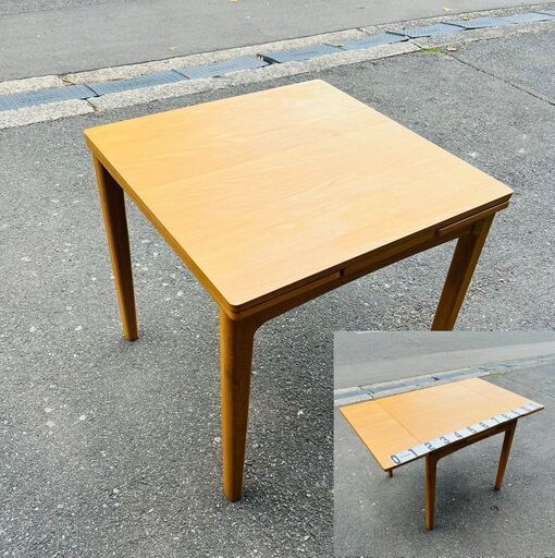 【大特価】ウニコ トリト unico TRITO エクステンション ダイニングテーブル 伸長式 欧米スタイル