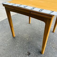 【美品】unicoTRITO(トリト)エクステンションテーブル伸長式ウォルナット ウニコ / unico トリト / TRITO エクステンションダイニングテーブル