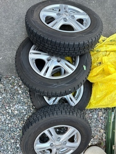 軽自動車　タイヤ　ホイール　ダンロップ　WINTER MAXX 受付終了