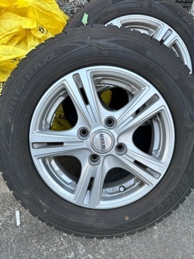 軽自動車　タイヤ　ホイール　ダンロップ　WINTER MAXX 受付終了