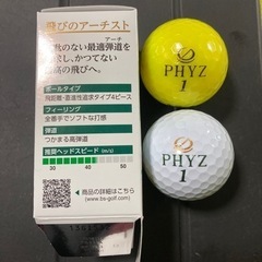 ゴルフボール2個の画像