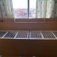 ロフトベッド＋机＋袖引き出し＋椅子