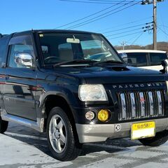 仙台☆パジェロミニデュークターボ切替式4WD☆車検取り立て☆希少...