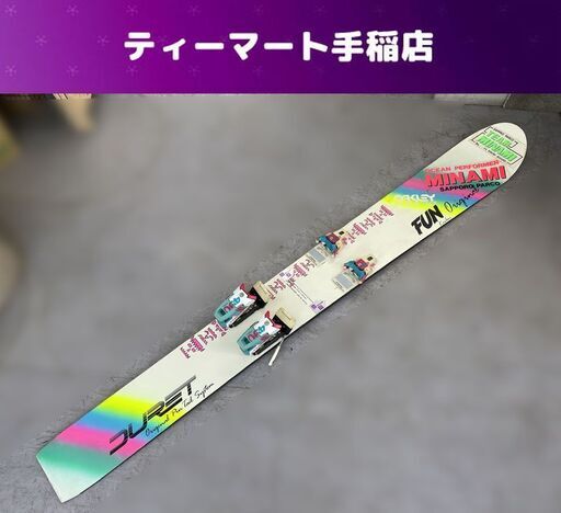 モノスキー　185cm DURET 希少 DURET 185cm モノスキー 板 ビンディング デュレー 現状