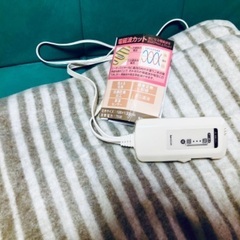 (買取予定者決定済み）洗える電気毛布