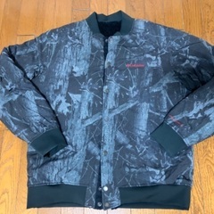コロンビア　ボア　リバーシブルジャケットの画像
