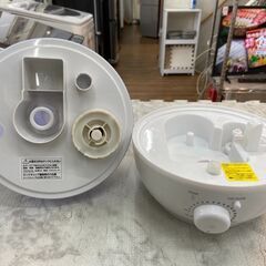 ▼値下げ▼加湿器 raydrop KH-240GWH 2.4L  アロマ対応 連続7∼8時間使用可 LEDランプ 店頭販売 南区花畑【安心の3ヶ月保証】の画像