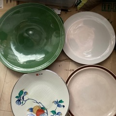 レトロ和食器　大皿4セット