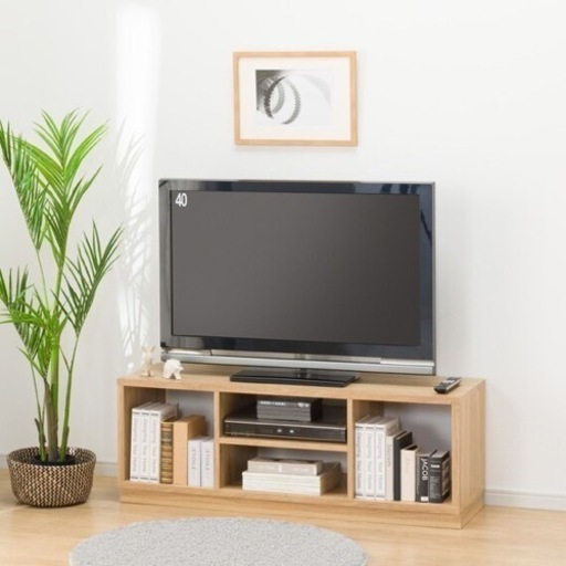 ローラー付きテレビ台