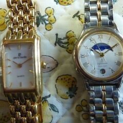 お下げ致しました！女性用腕時計！３点セットのお譲り・デズニー＆Ｌｉｇｈｔｈouse&pierre cardin/クオーツ稼働。の画像