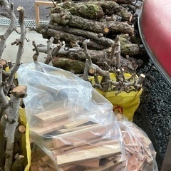 取引中！！無料！梨の枝※乾燥していません　廃材も少しあります。の画像