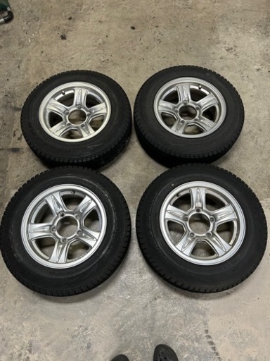 ジムニー系Wedsホイール ブリヂストン冬タイヤセット