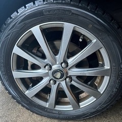 165/60R15 スタッドレスタイヤとアルミホーイル4本セット
