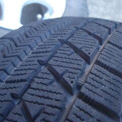 ブリヂストン145/80R12　アルミ　4本セット　中古の画像