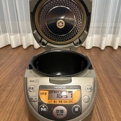 【取引完了】ＩＨジャー炊飯器[5.5合炊き] HITACHI RZ-JS10J(S)の画像