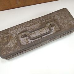 当時物 KTC SOCKET WRENCH SET ソケットレンチセット ビンテージ工具 ケース付き 札幌市 新道東店の画像