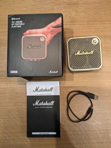 【訳アリ】 マーシャル Marshall WILLEN ウィレン ワイヤレス スピーカー