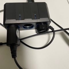 シャープ空気清浄機 車載用（シガーソケット）+3口ソケットの画像